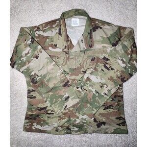 US Army OCP Combat Uniform Coat Jacket Top Multicam Camo Size Large Regular